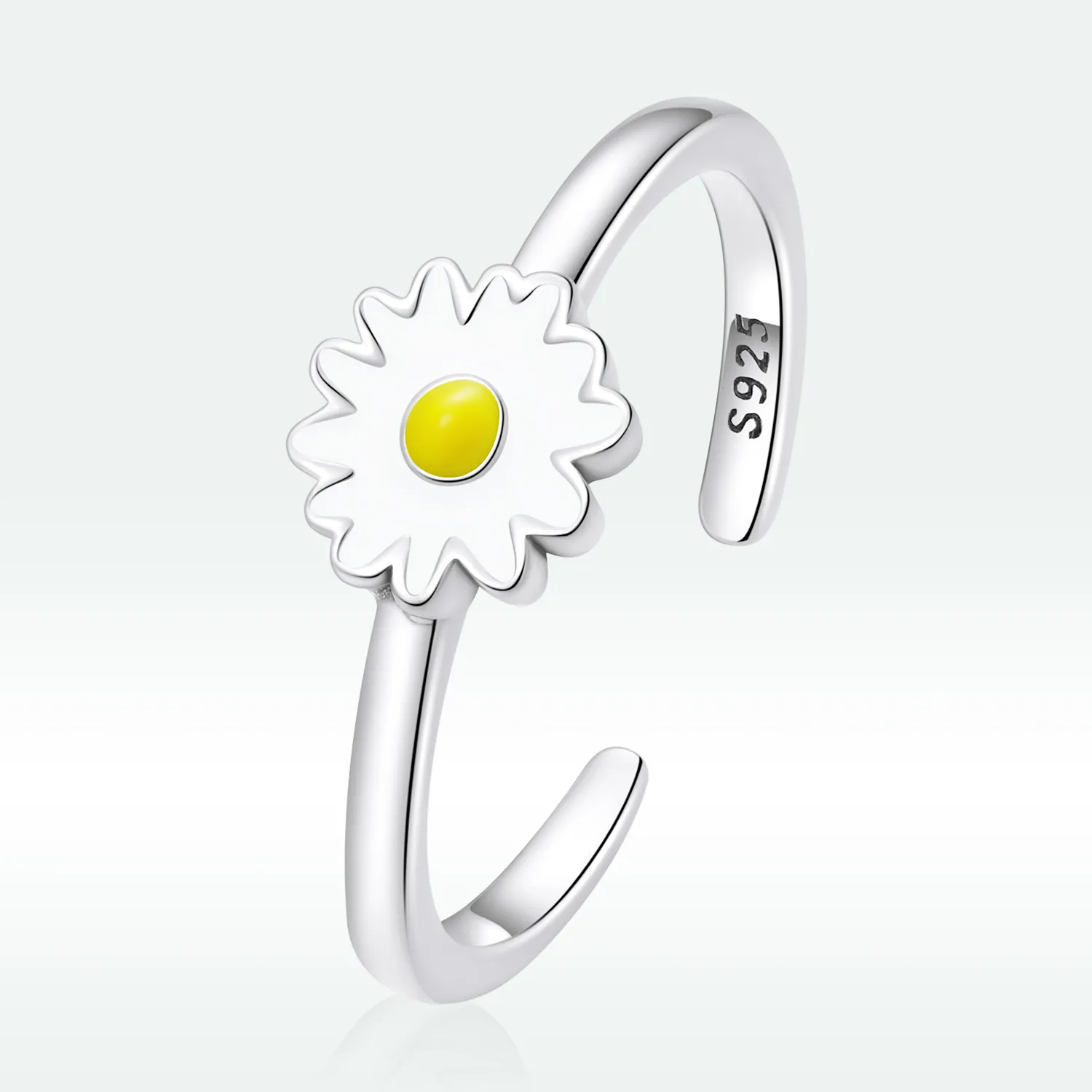 pandora style little daisy open ring scr811