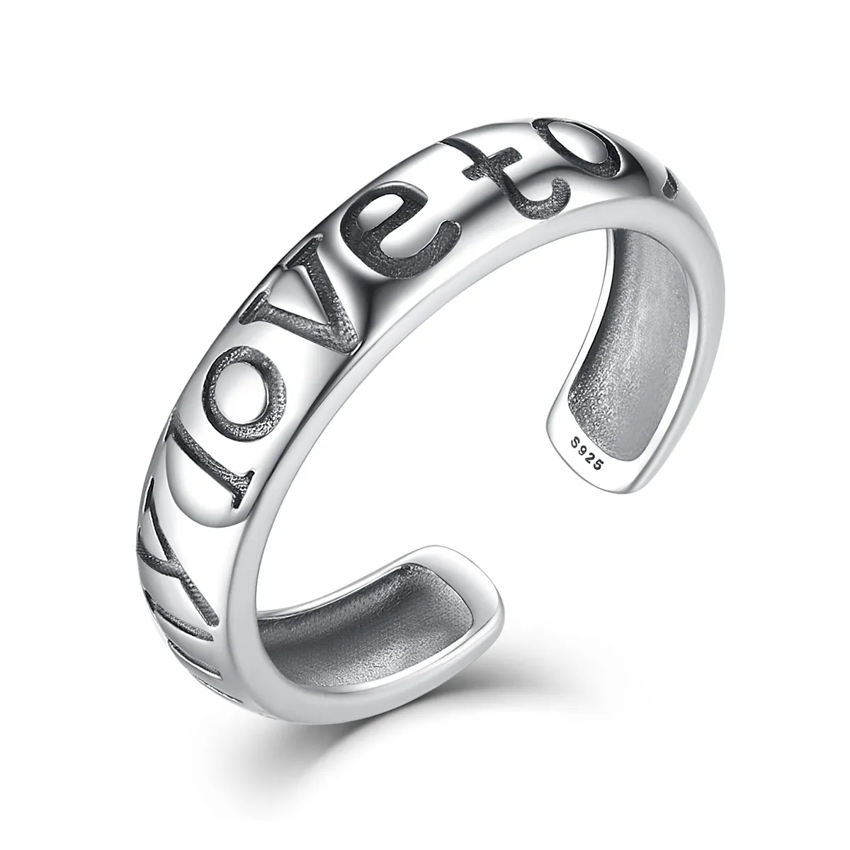 pandora style love couples open ring vsr014