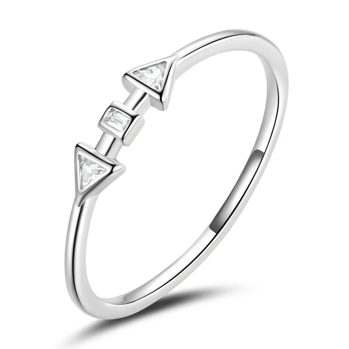 PANDORA Style Minimalistic - Arrows Ring - BSR207-A