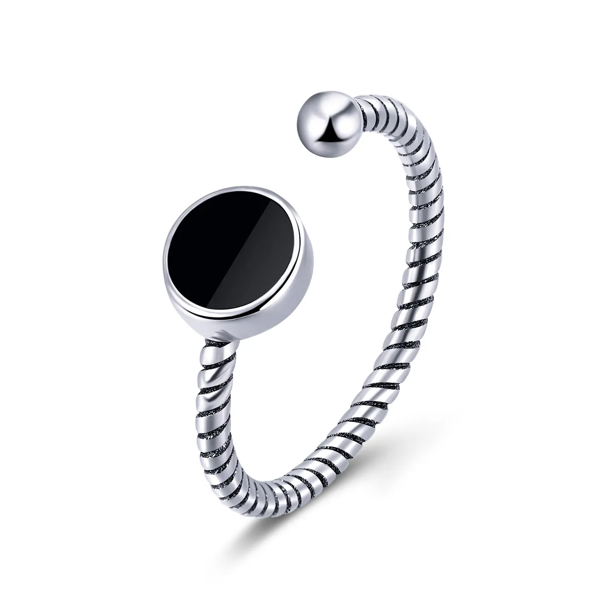 PANDORA Style Modern Geometry Open Ring - VSR157