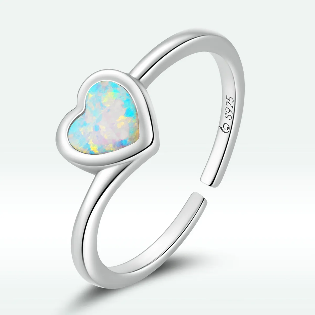 PANDORA Style Opal Love Open Ring - BSR234