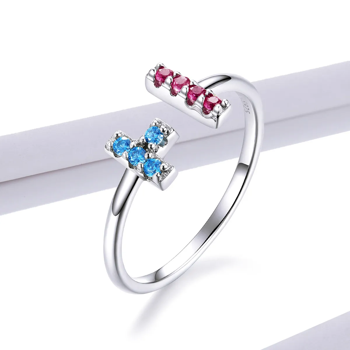 PANDORA Style Tetris Open Ring - BSR114