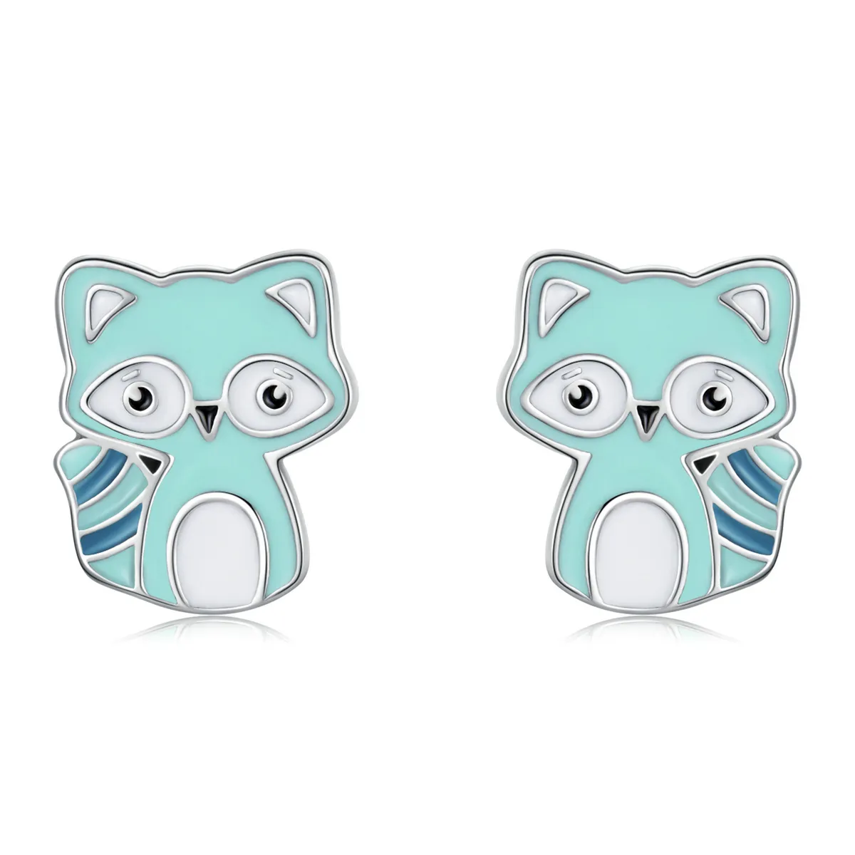 PANDORA Style Baby Raccoon Stud Earrings - SCE1279