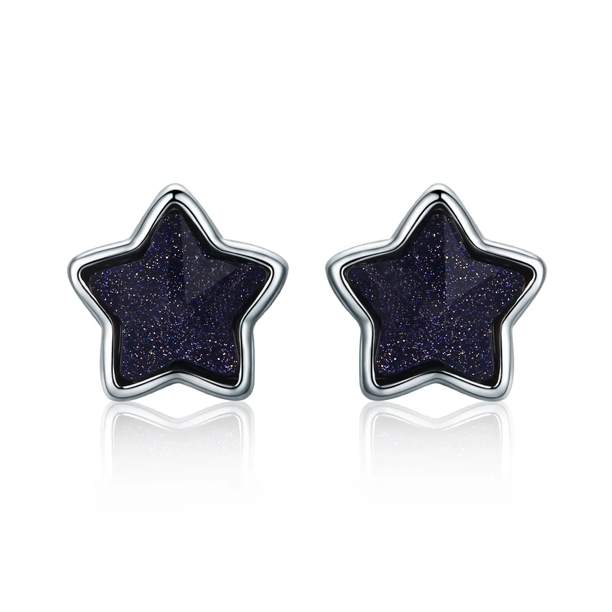 pandora style call of the stars stud earrings vse057