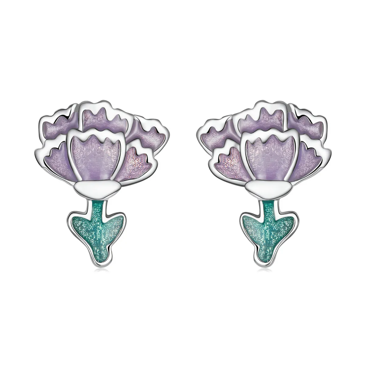 PANDORA Style Carnation Stud Earrings - SCE1347