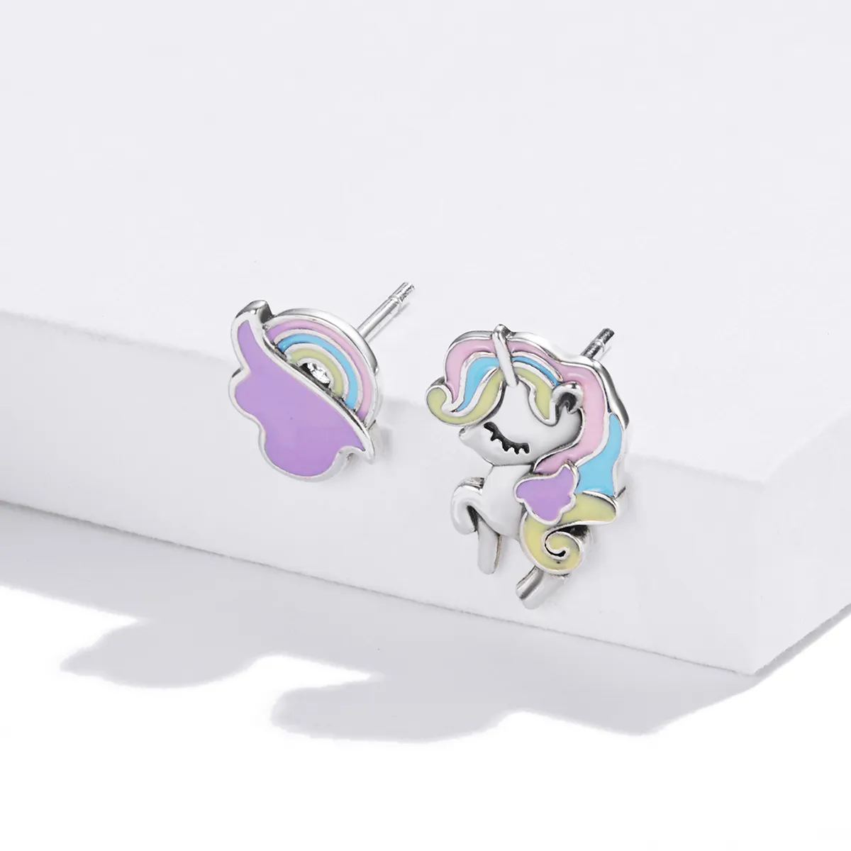 PANDORA Style Fantasy Unicorns Stud Earrings - SCE1266