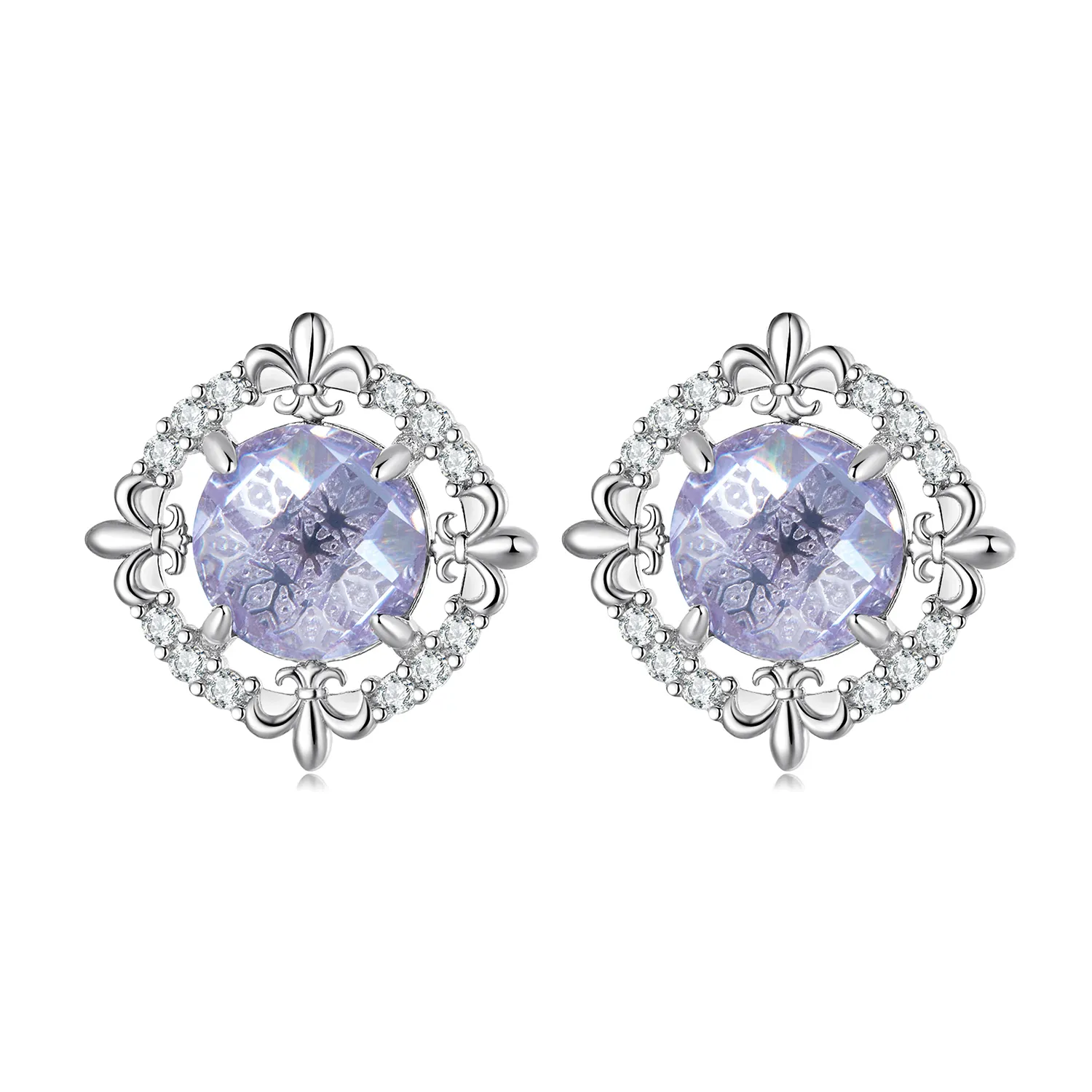 PANDORA Style Iris Stud Earrings - BSE667