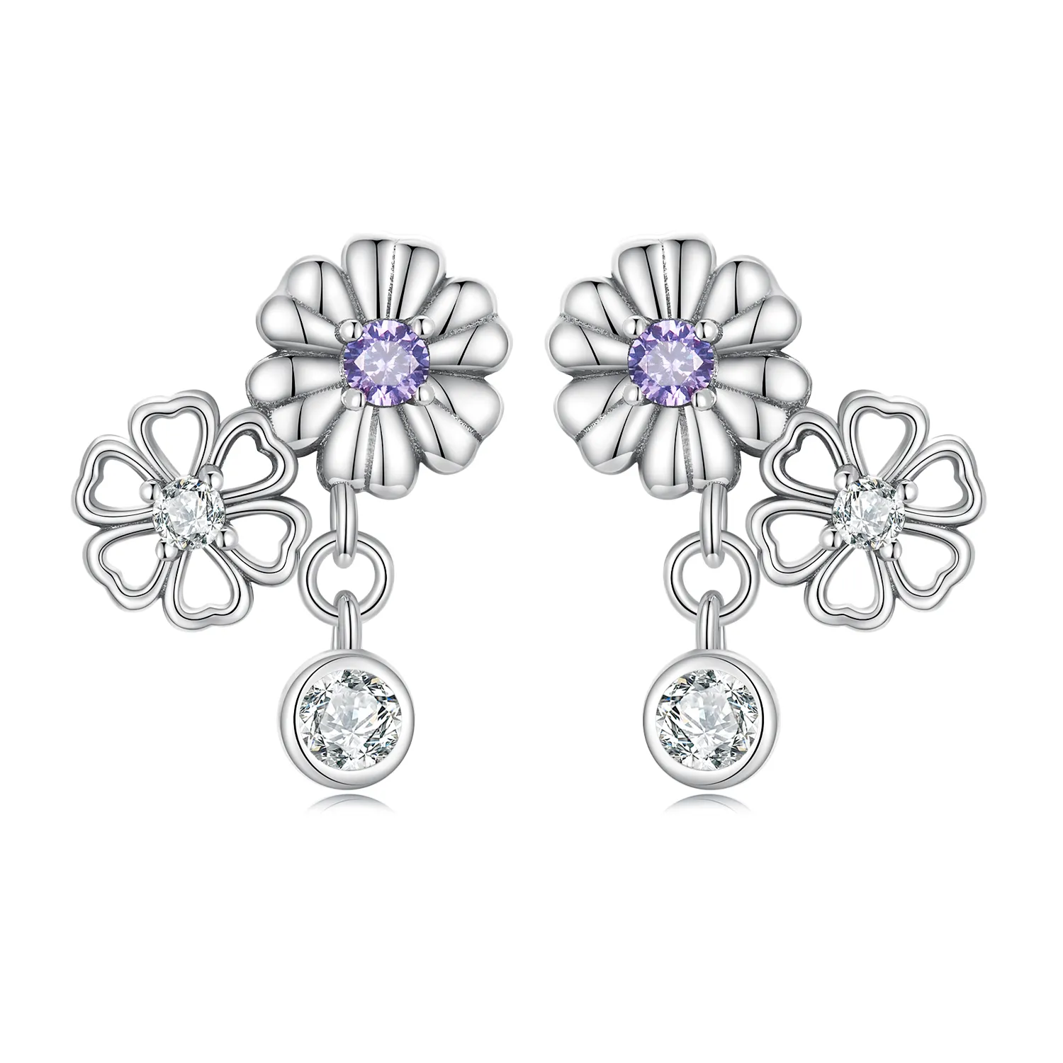 PANDORA Style Little Daisy Stud Earrings - SCE1514