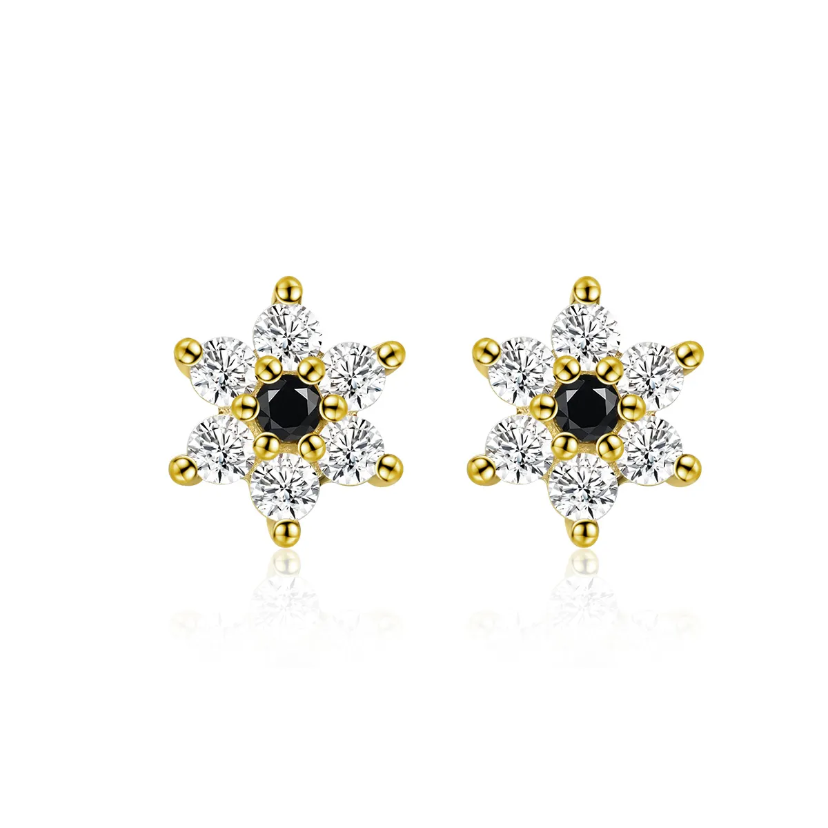 PANDORA Style Little Flower Stud Earrings - SCE708