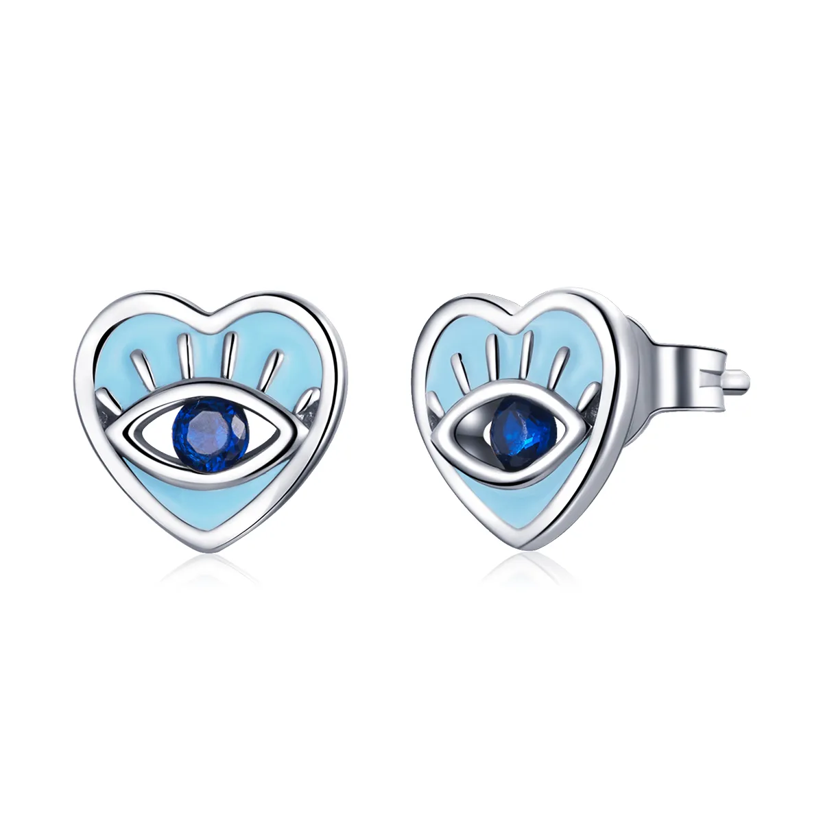 pandora style love guard stud earrings sce1134