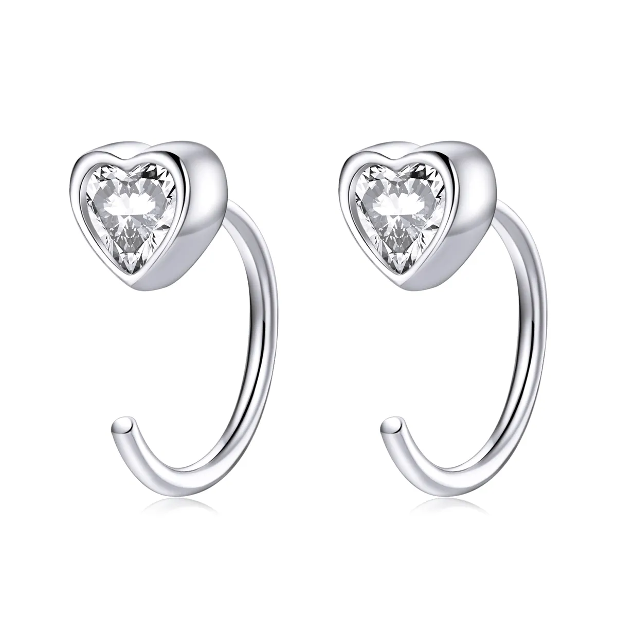 pandora style love stud earrings bse516