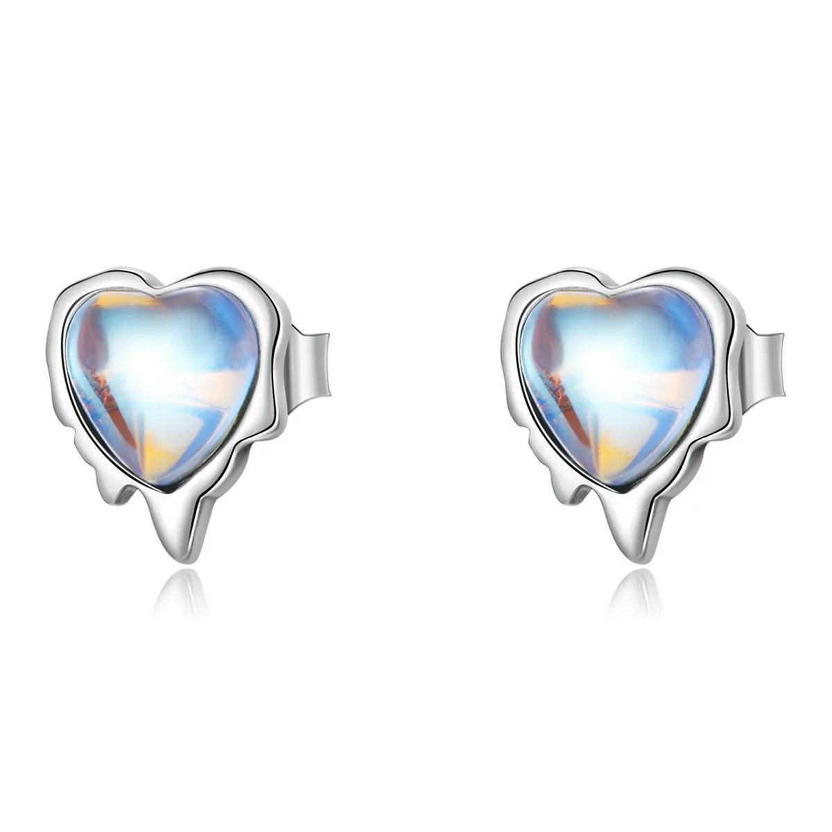 PANDORA Style Melting Love Stud Earrings - SCE1306