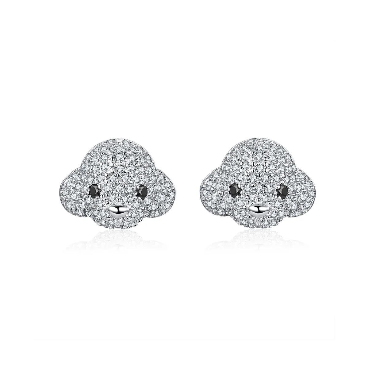 PANDORA Style Poodle Stud Earrings - BSE098