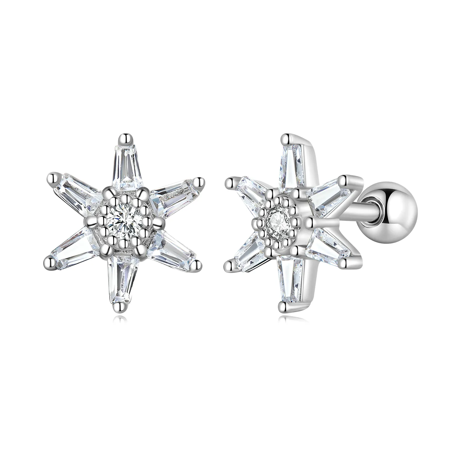 PANDORA Style Refined Zircon Stud Earrings - SCE1458