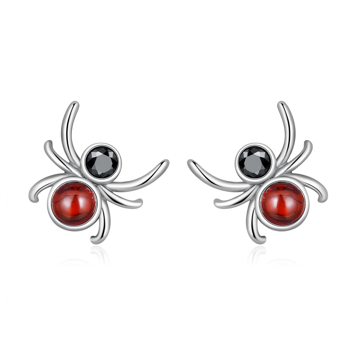 pandora style spider stud earrings sce1517