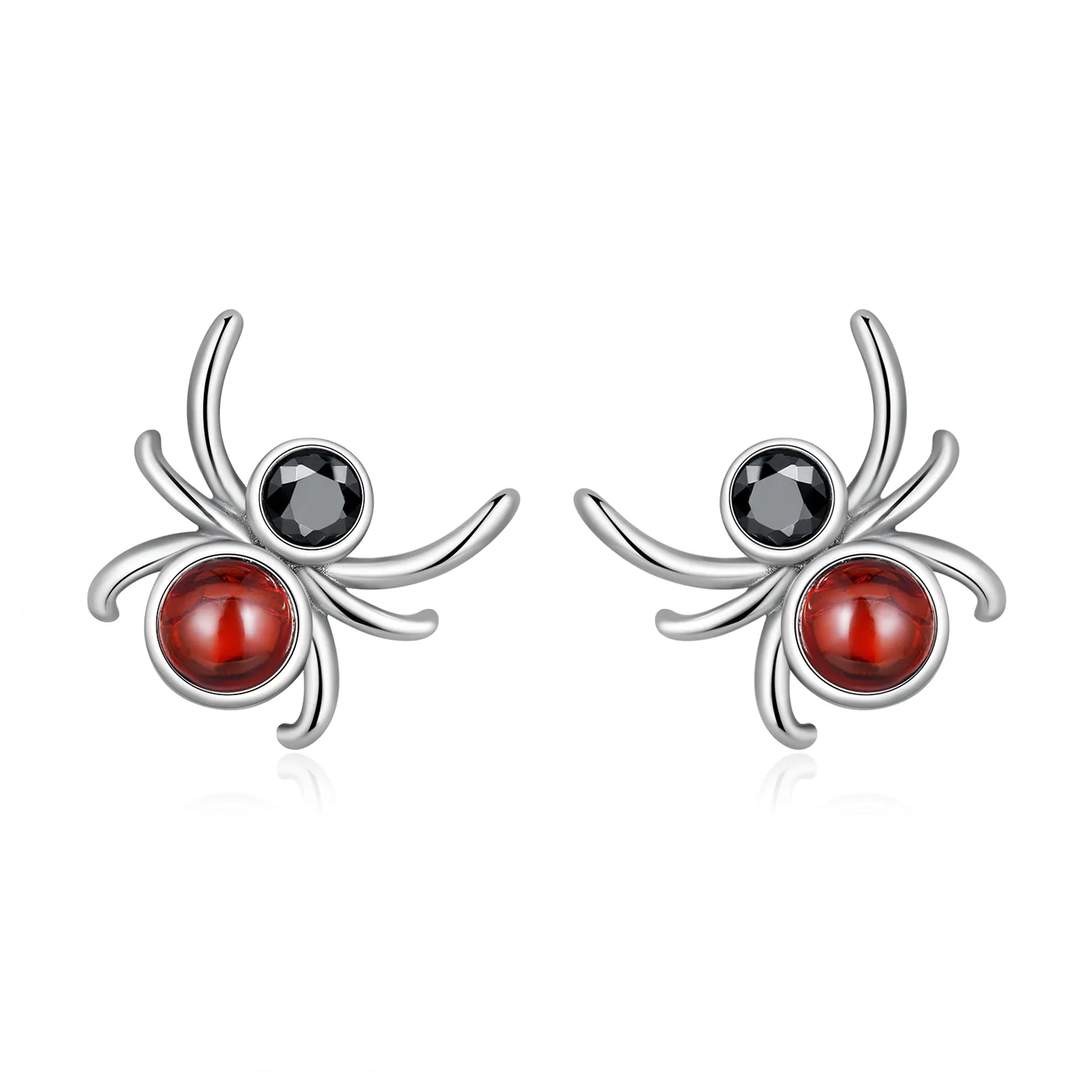 pandora style spider stud earrings sce1517