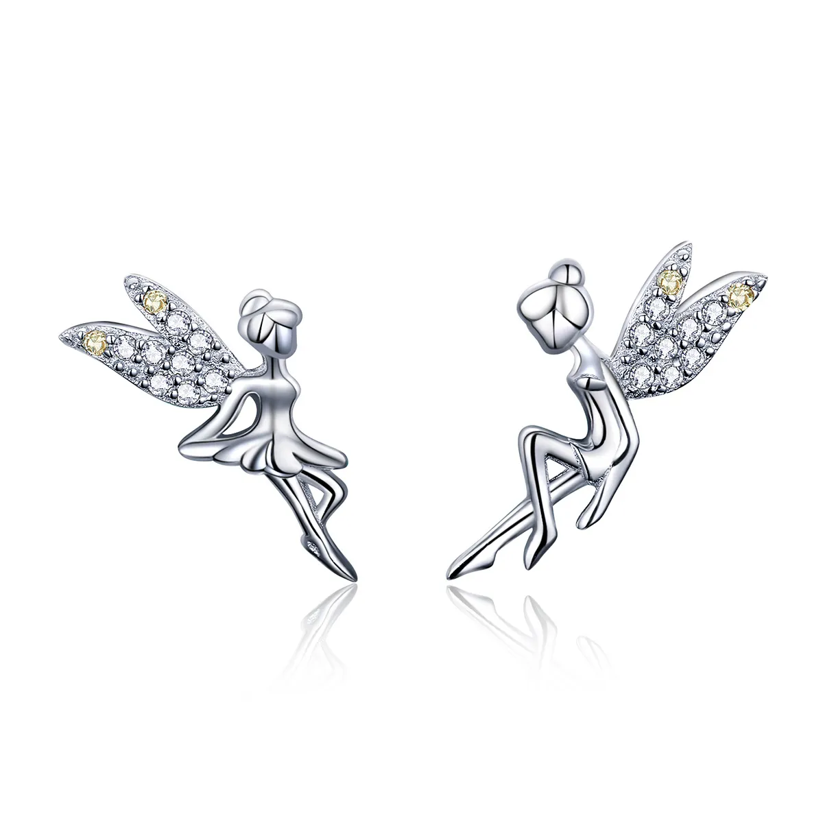 pandora style spring spirit stud earrings bse046