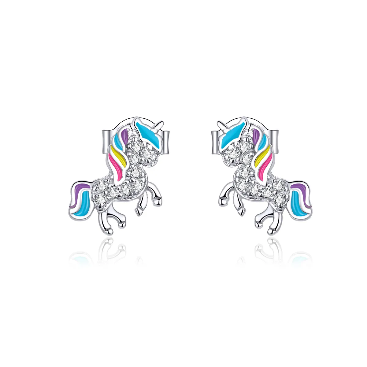 PANDORA Style Unicorn Stud Earrings - BSE352