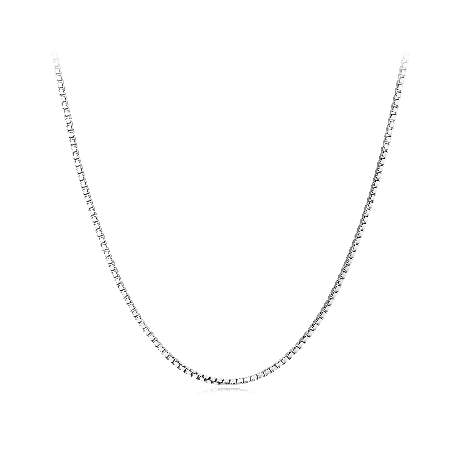 pandora style 0.8 boxchain basics chain necklace sca024