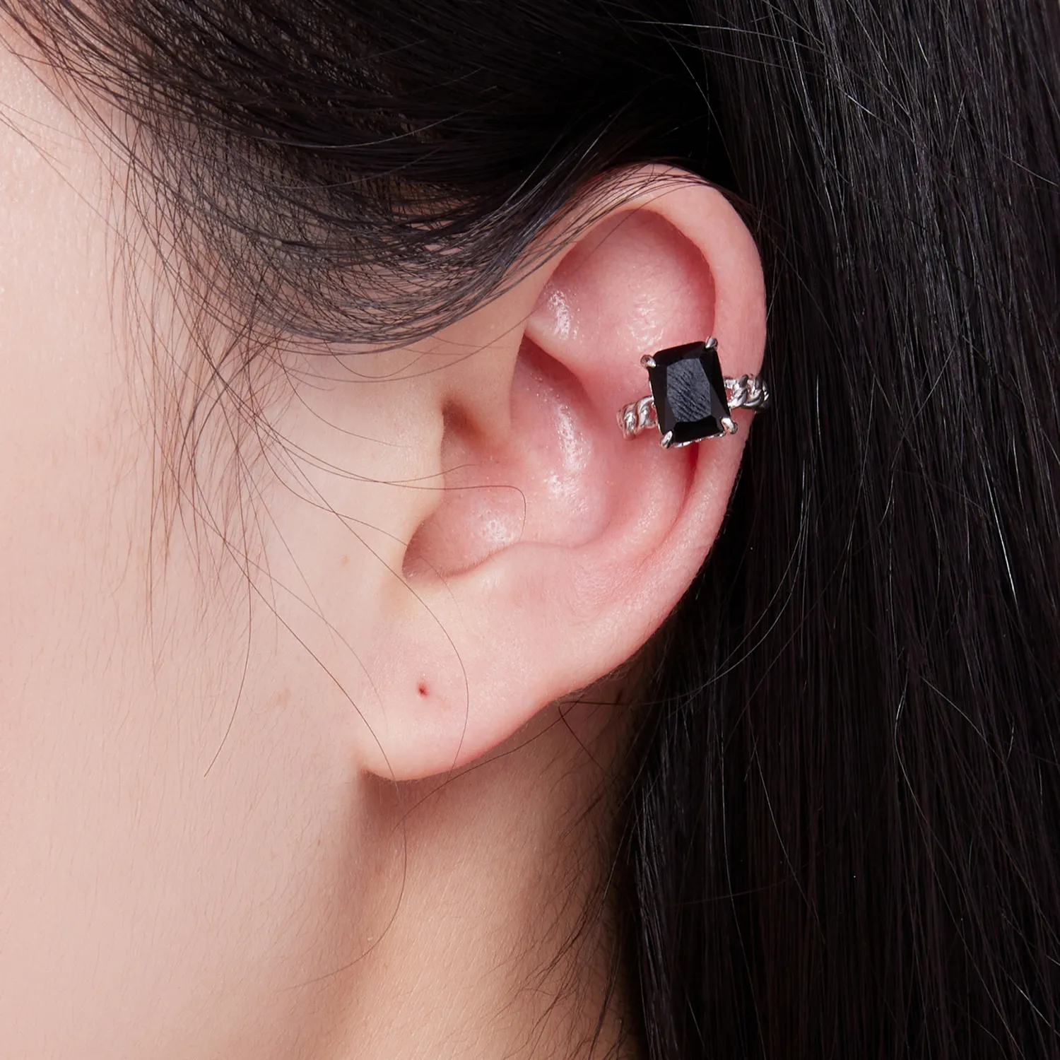 Pandora Style Black Zirconium Ear clip - BSE847