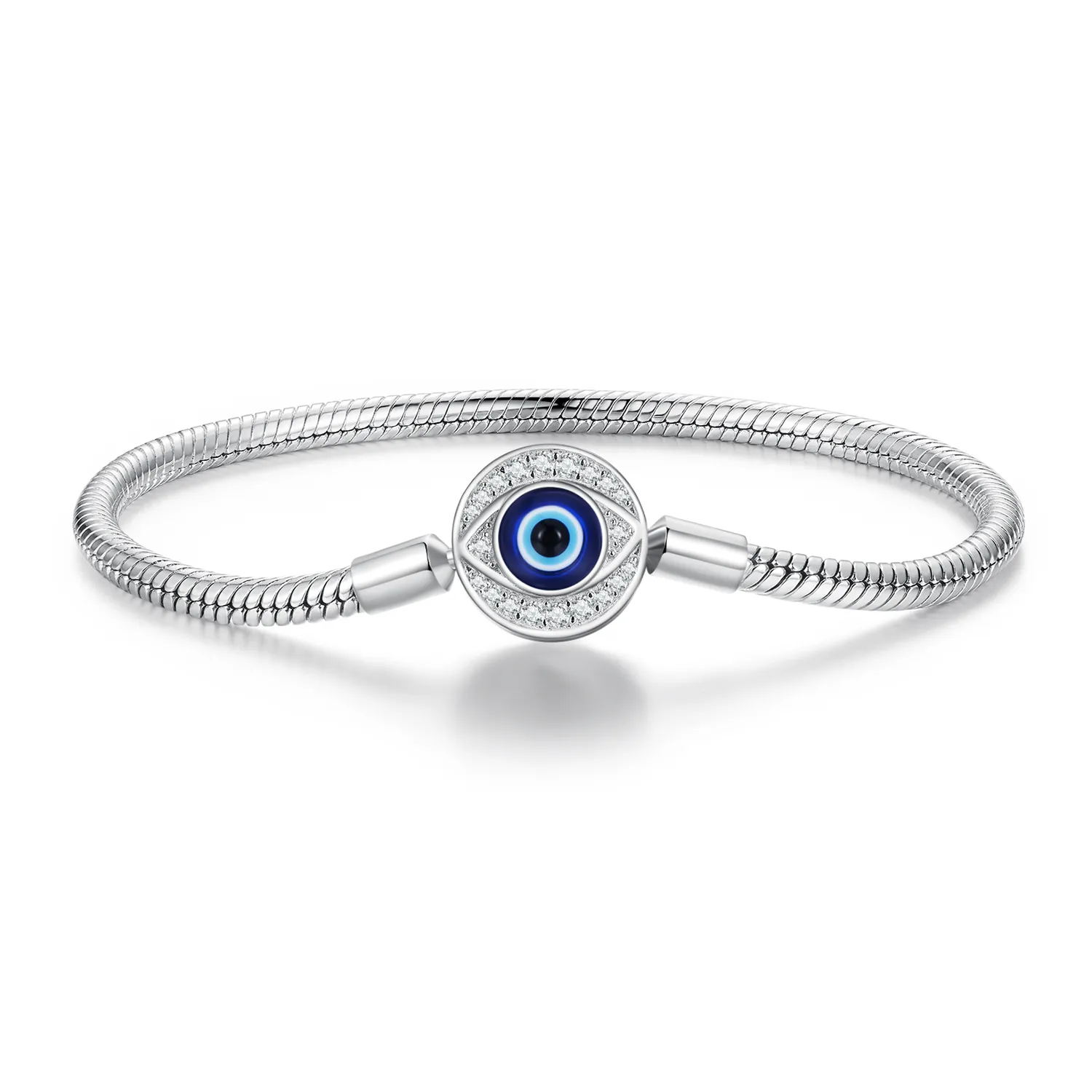 Pandora Style Devil Eye Basics Chain Bracelet - BSB122