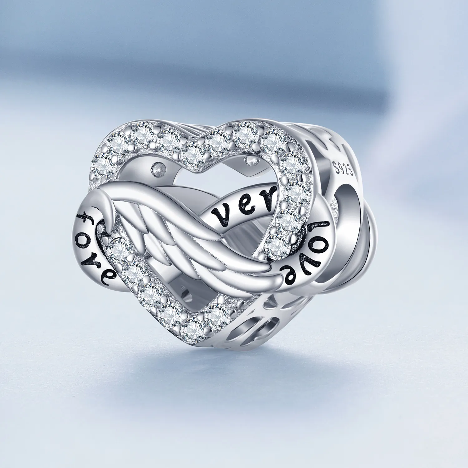 Pandora Style Eternal Heart Charm - BSC853