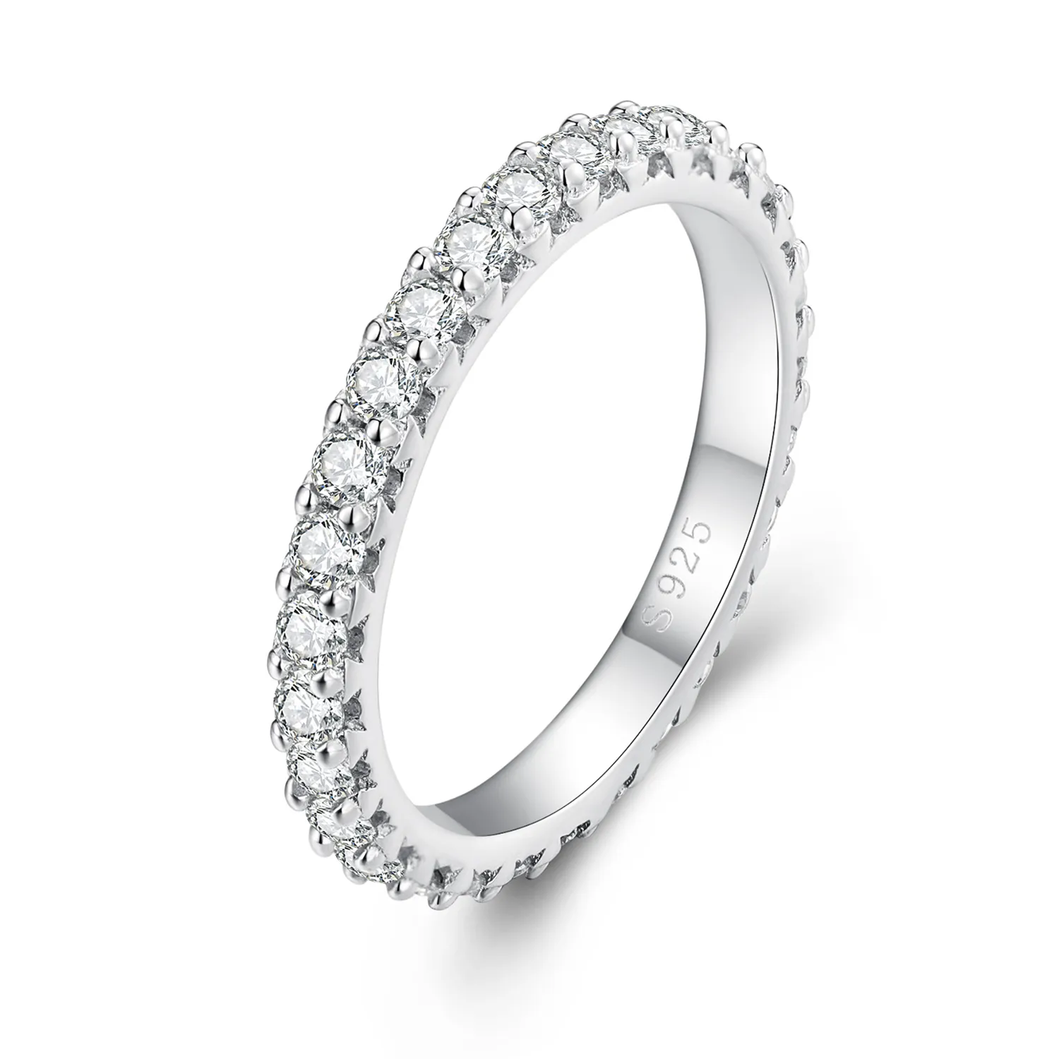 Pandora Style Fine Moissanite Diamond Ring - MSR028