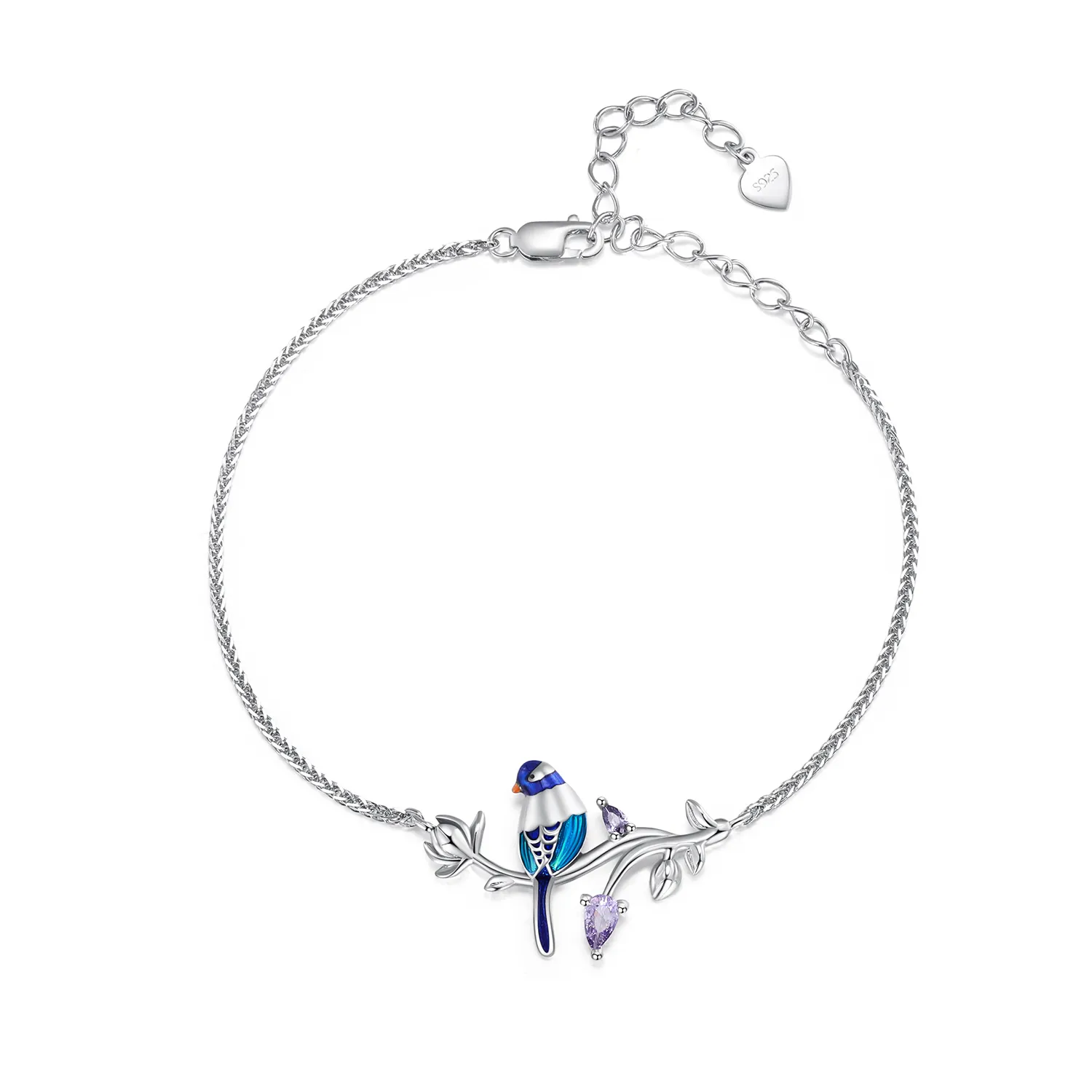 Pandora Style Kingfisher Bracelet - BSB127