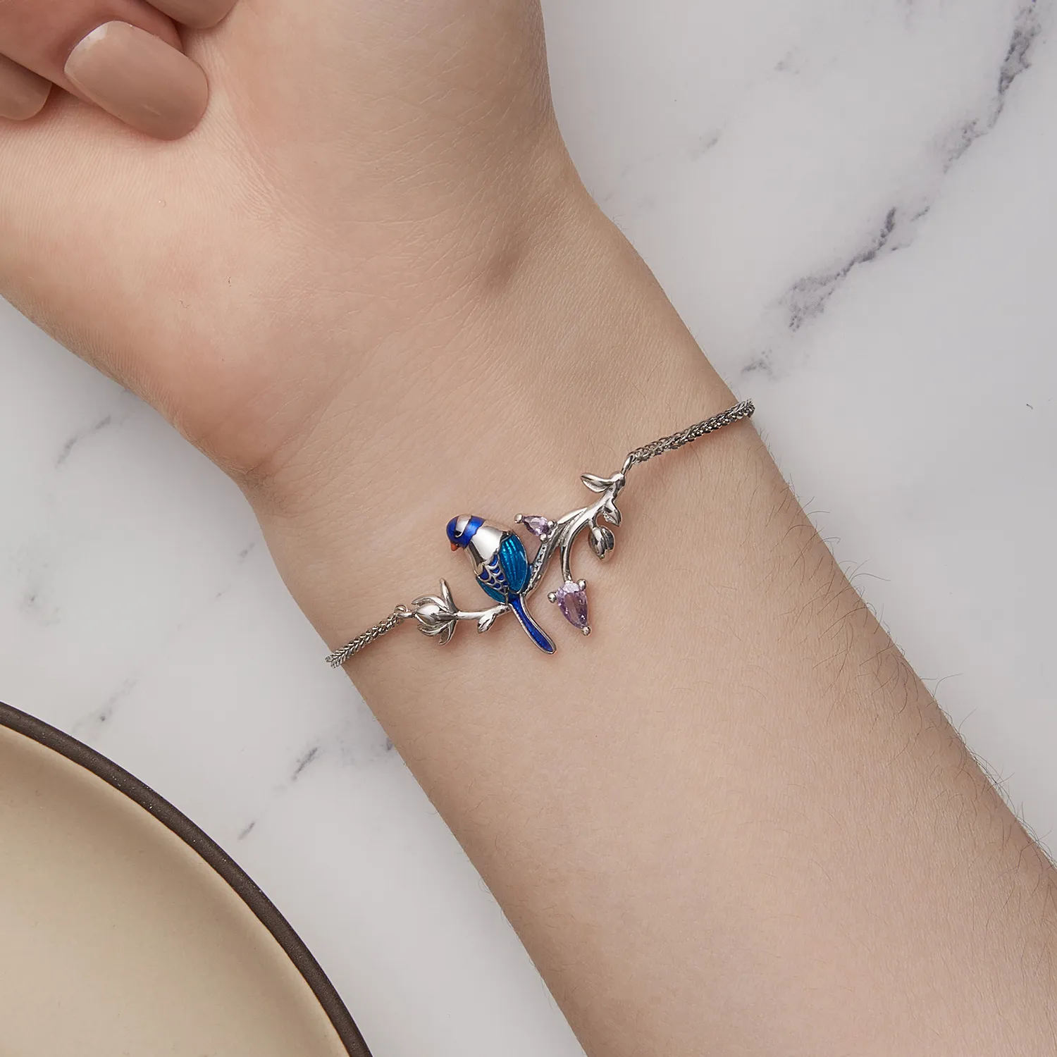 Pandora Style Kingfisher Bracelet - BSB127