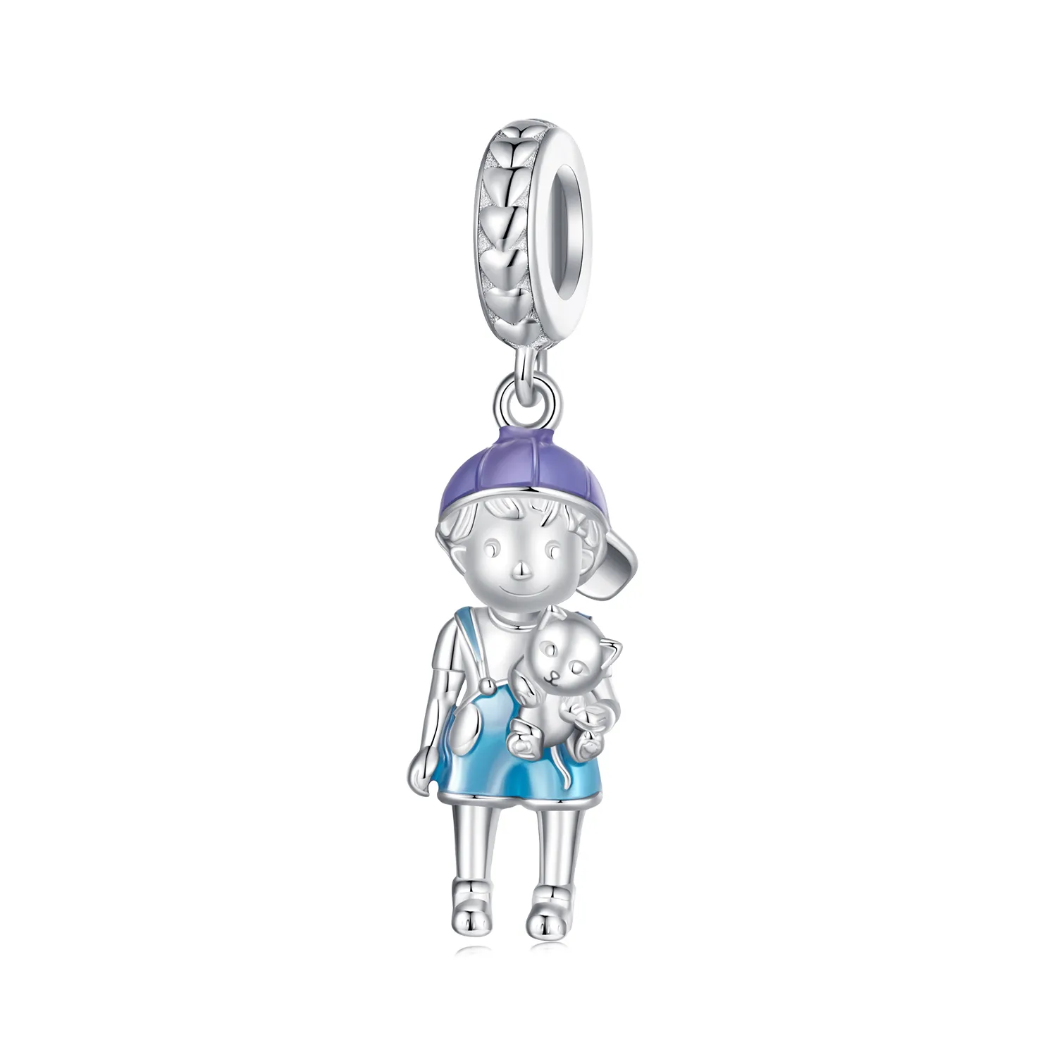 Pandora Style Little Boy Pendant Charm - BSC877