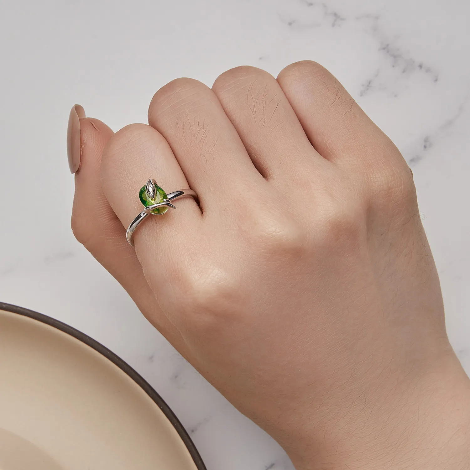 Pandora Style Little Snake Open Ring - BSR431