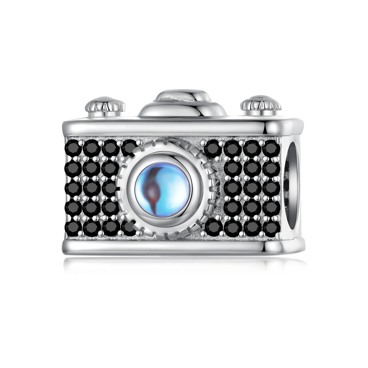 Pandora Style Memory Camera Charm - BSC852