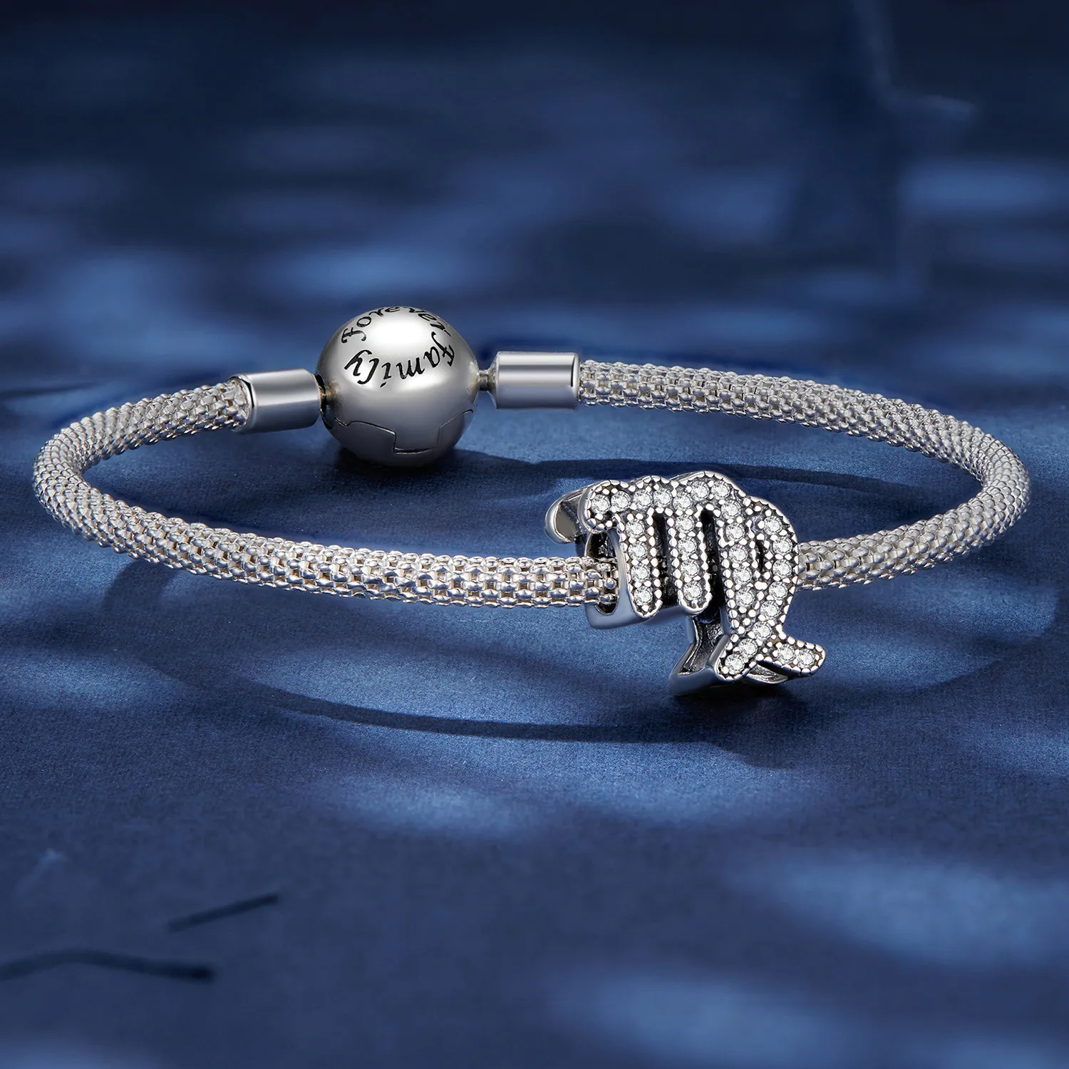 Pandora Style Virgo Lucky Zodiac Charm - SCC2516-6