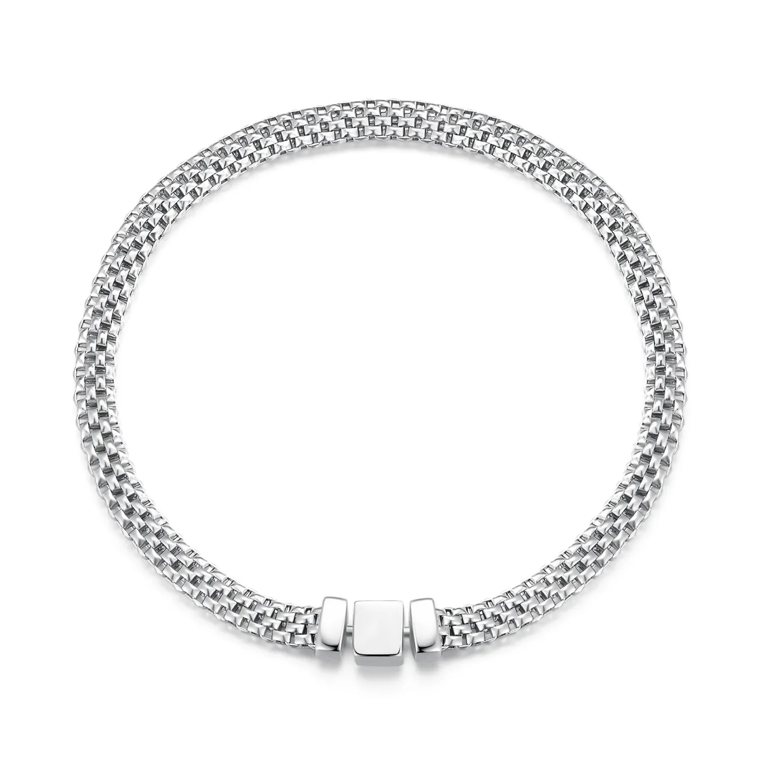 pandora style weave chain bracelet bsb124