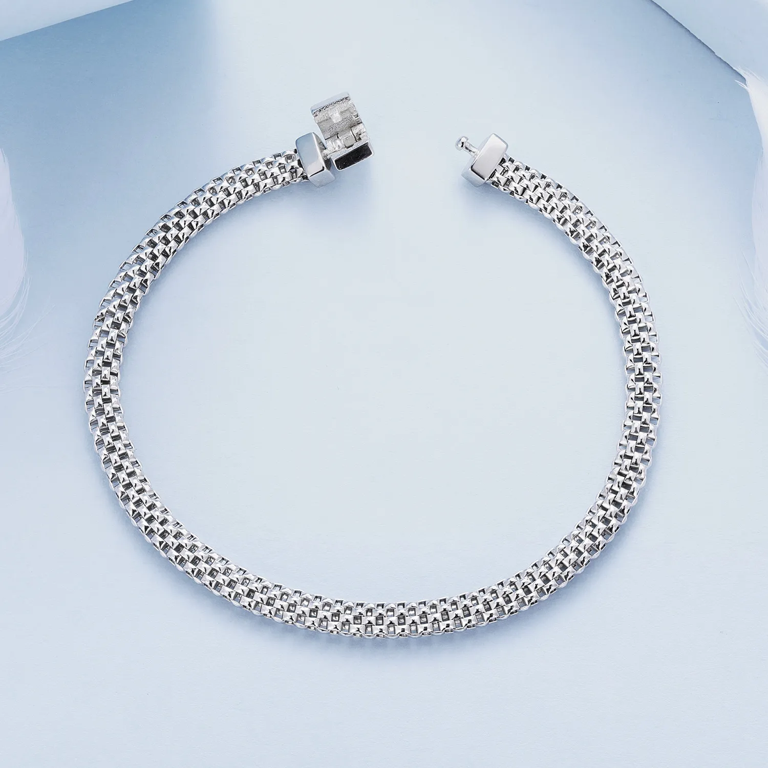 Pandora Style Weave Chain Bracelet - BSB124