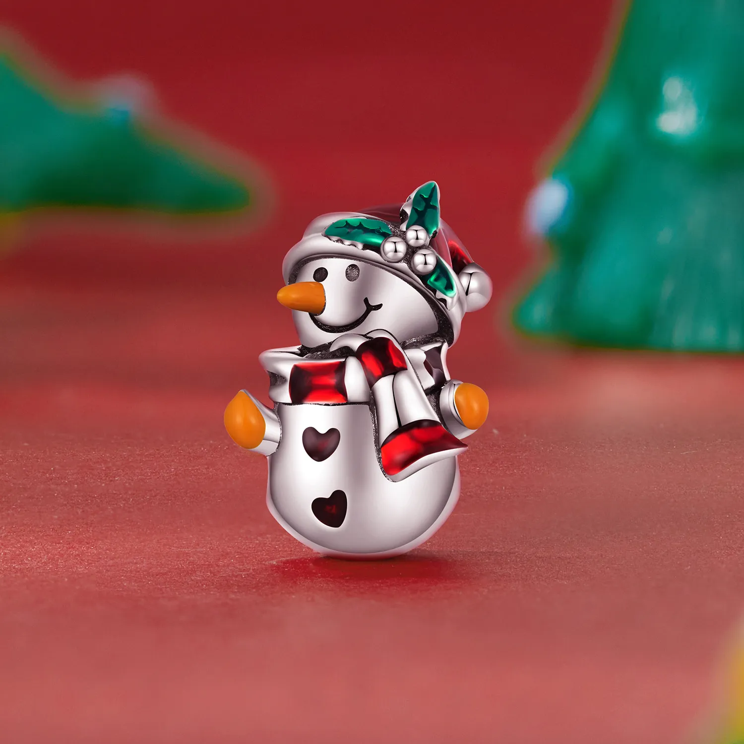 exquisite Pandora-style Christmas charms for the year 2022 - SCC2415