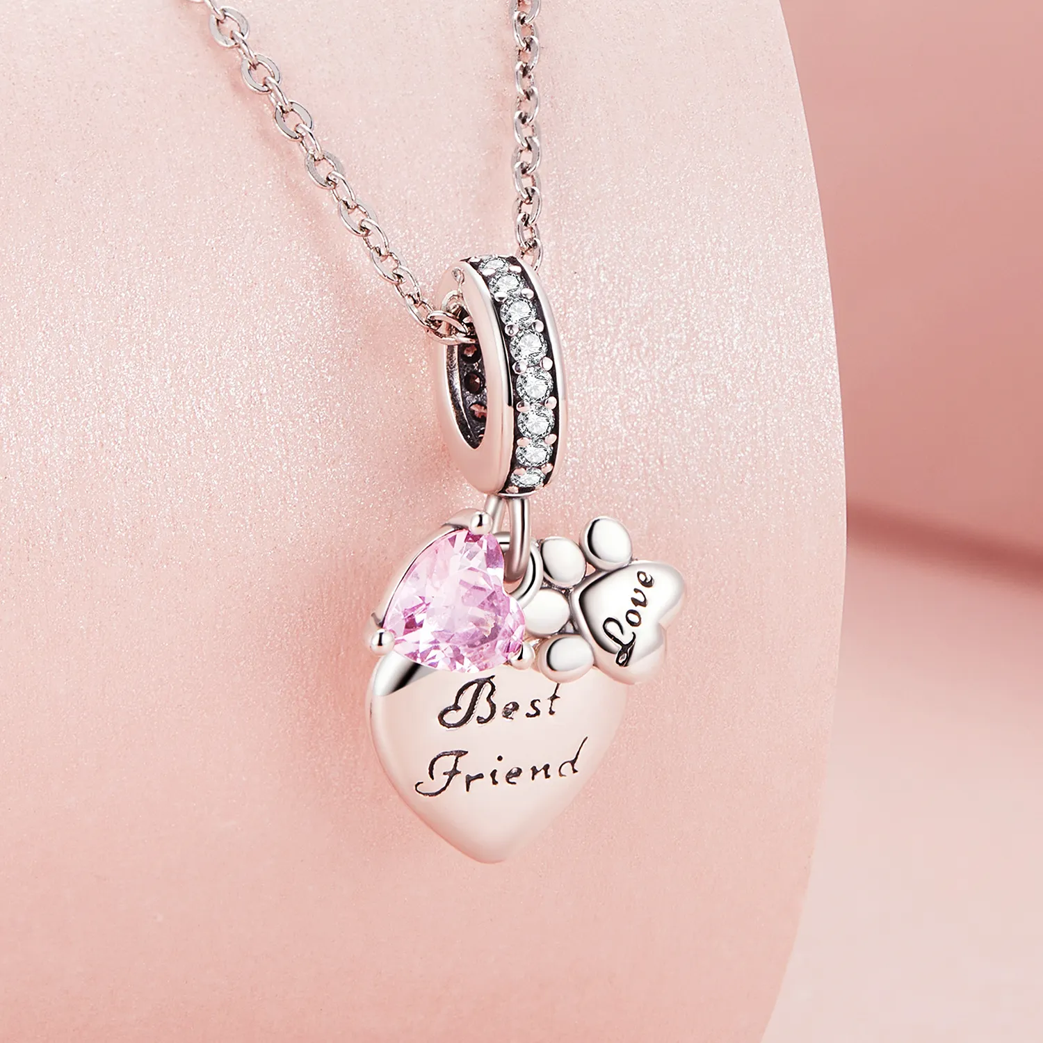 Forever Friends Charm in Pandora Style - SCC2436