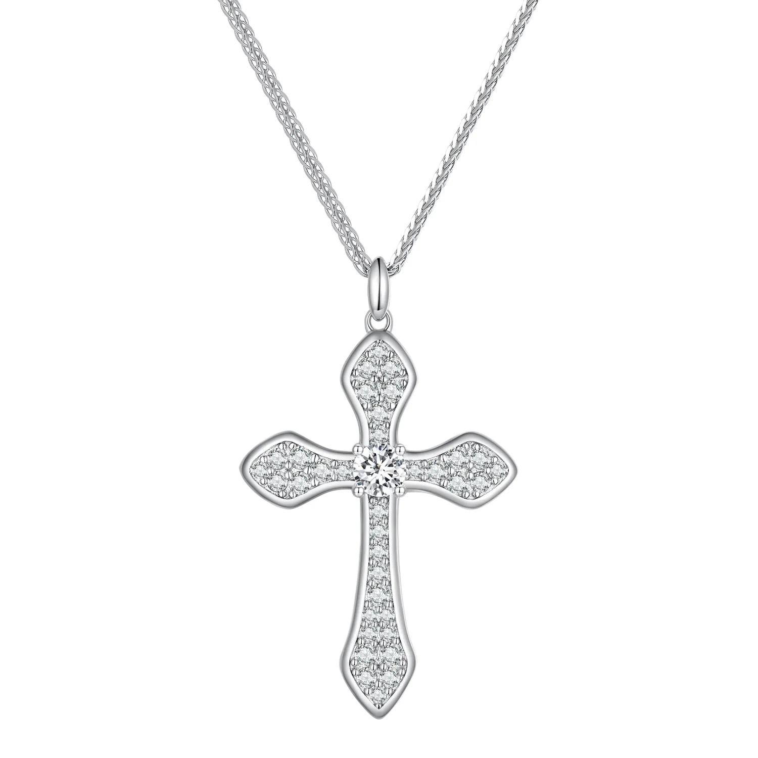 Pandora Style Cross Necklace - BSN303