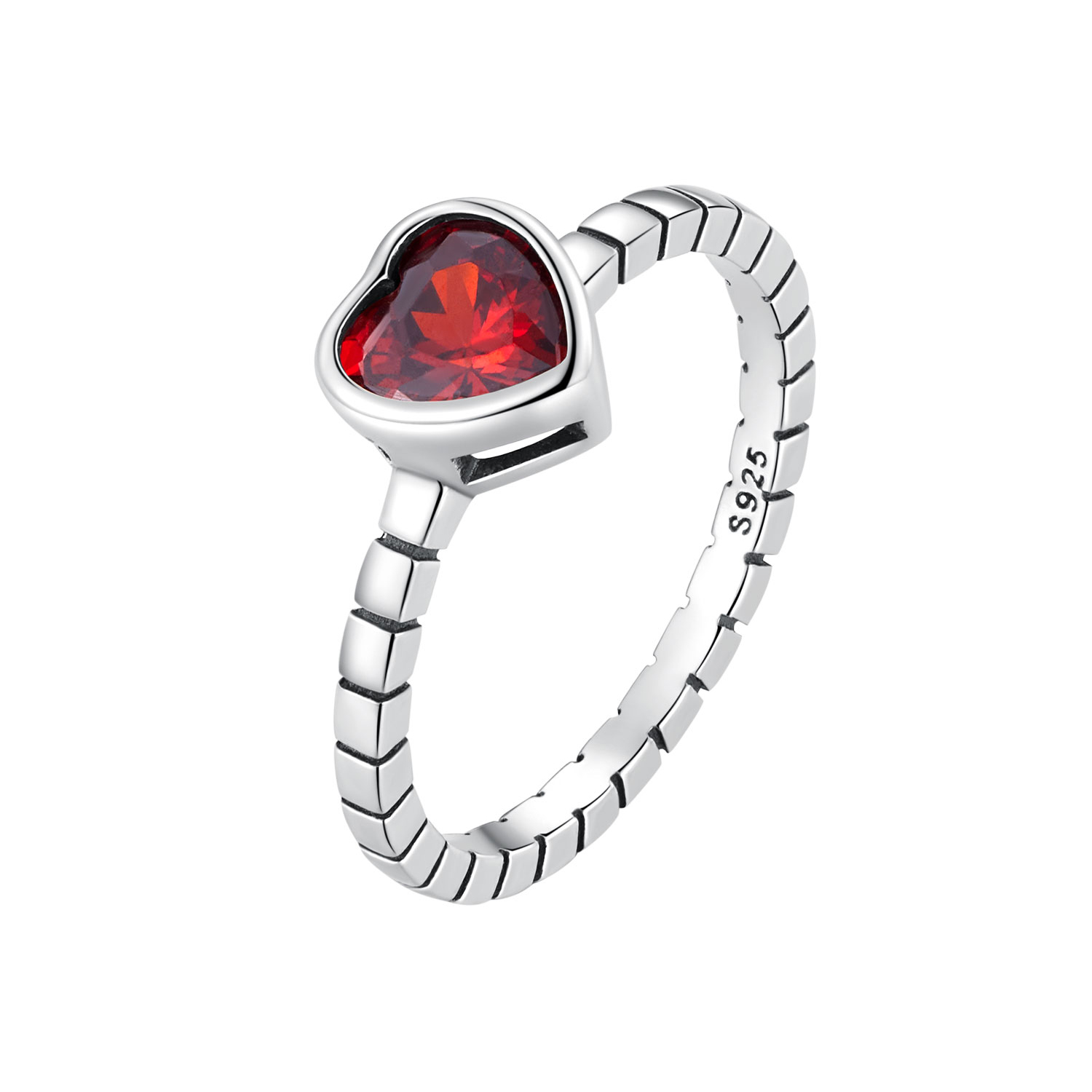 pandora style elevated heart ring scr950