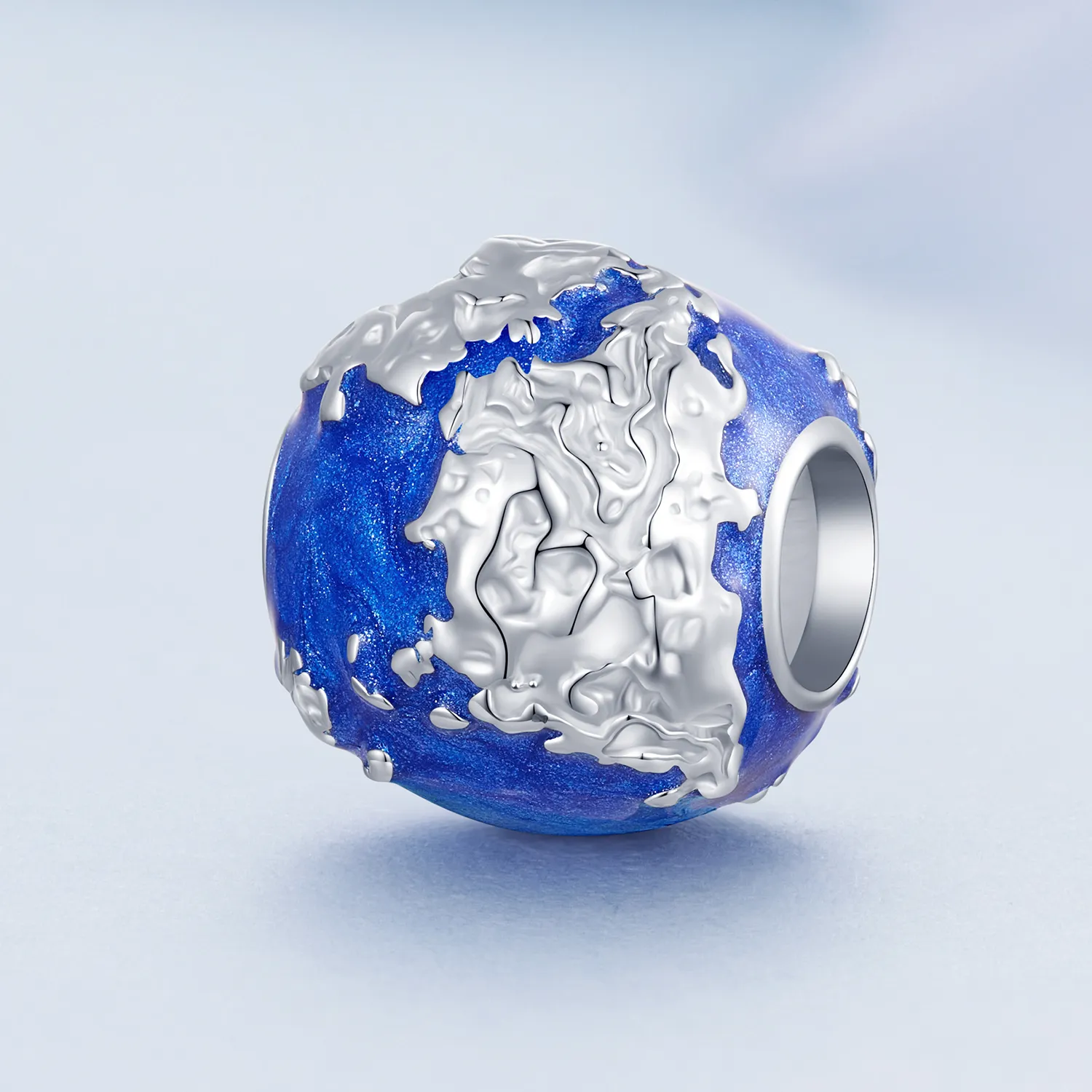 Pandora Style Globe Charm - BSC846