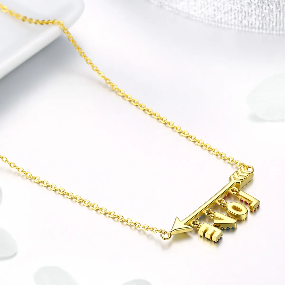 Pandora Style Initial Necklace - BSN011