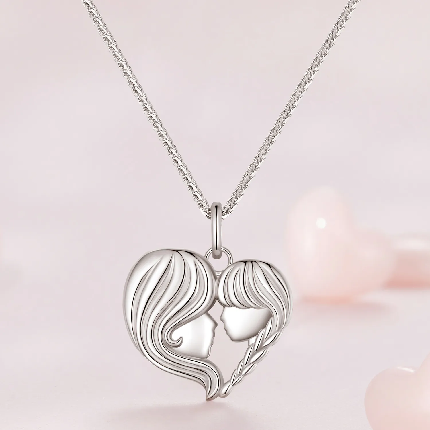 Pandora Style Mother Daughter Necklace - BSN324