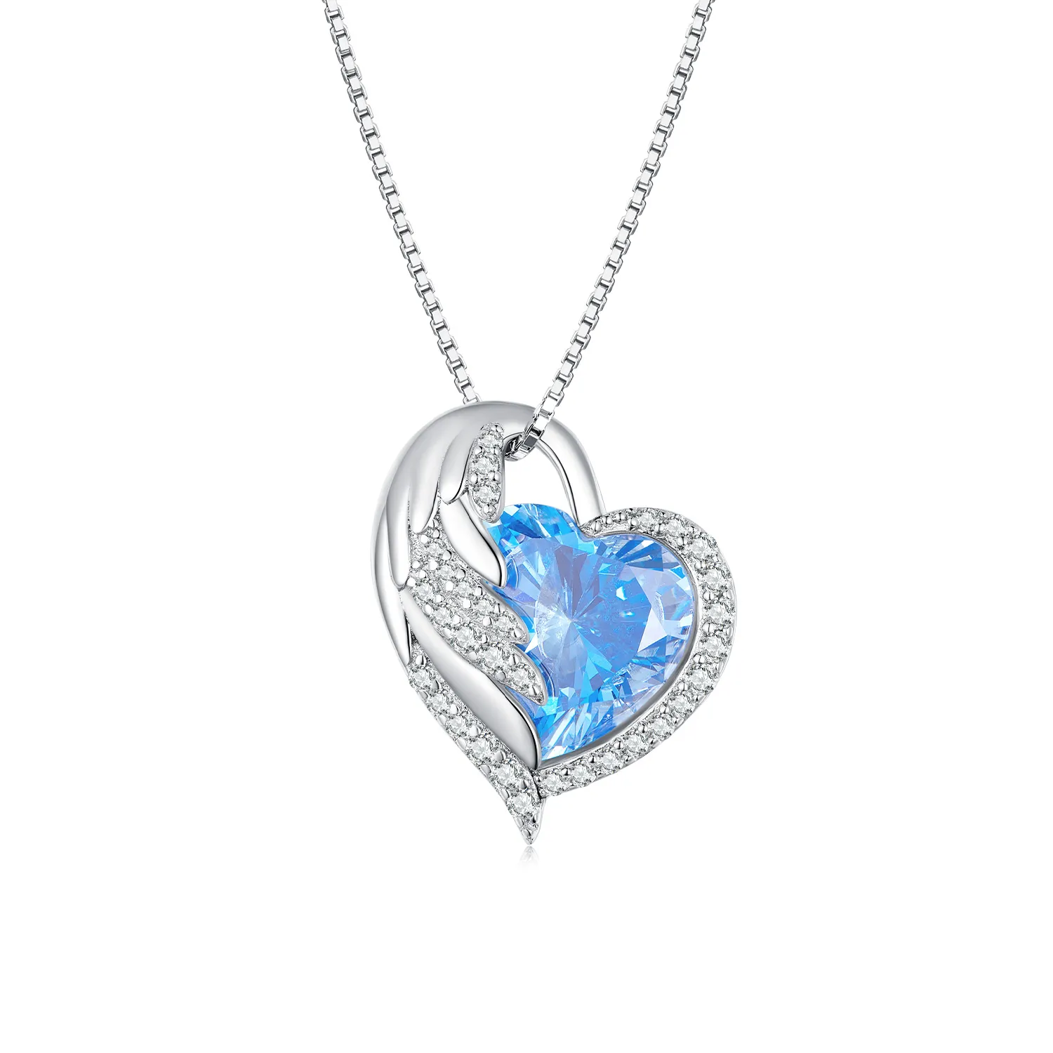 Pandora Style Sapphire Necklace - BSN281