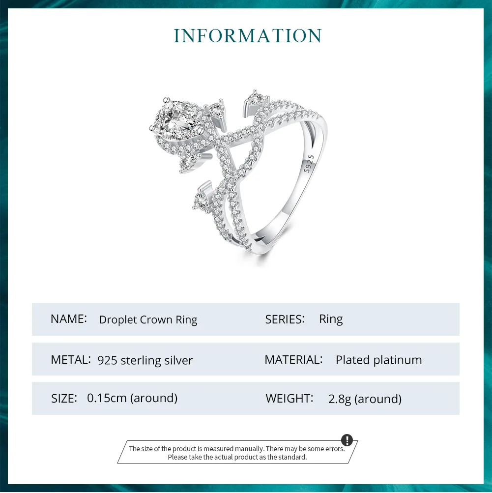 Pandora Style Tiara Ring - BSR368