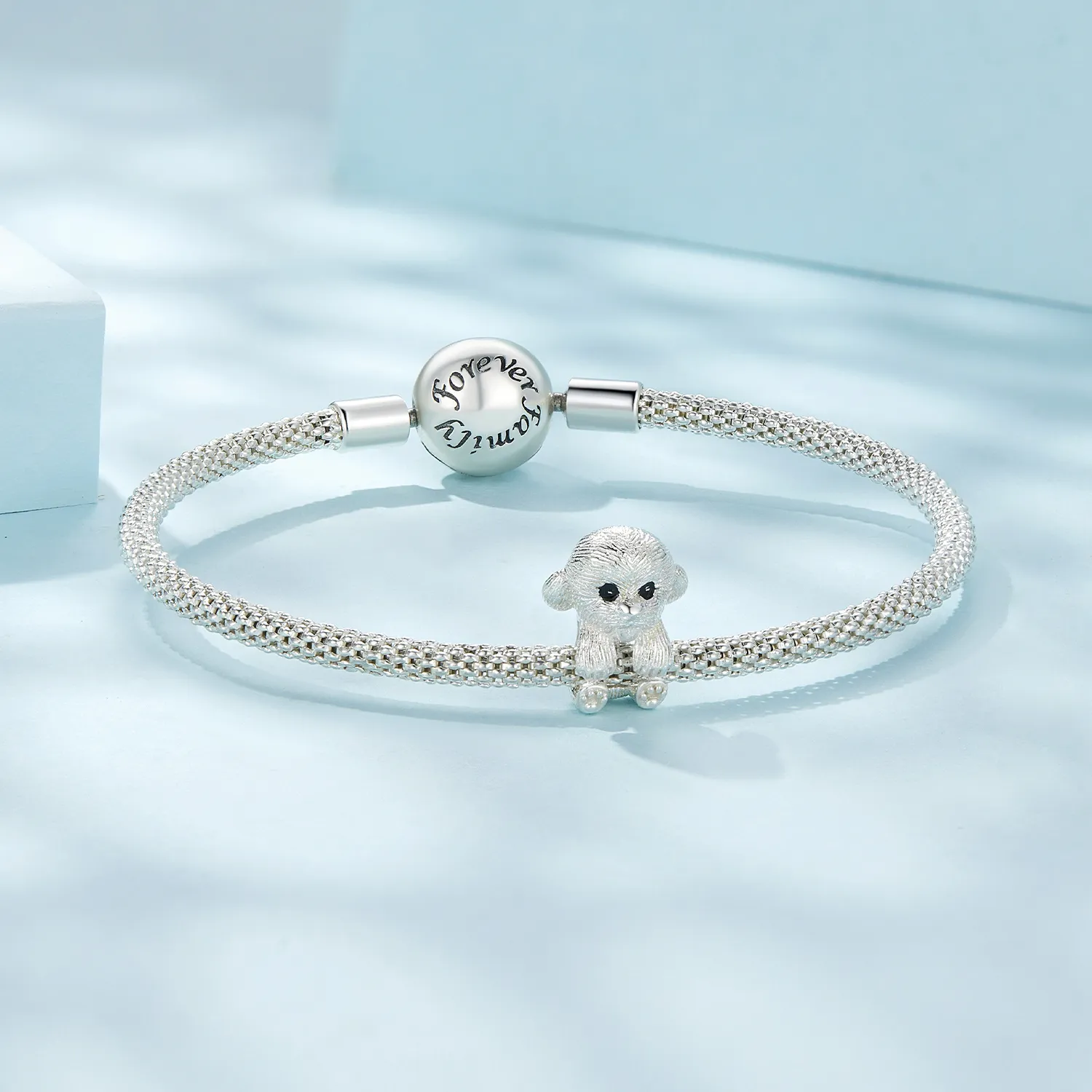 adorable teddy charm in a Pandora style - SCC2586