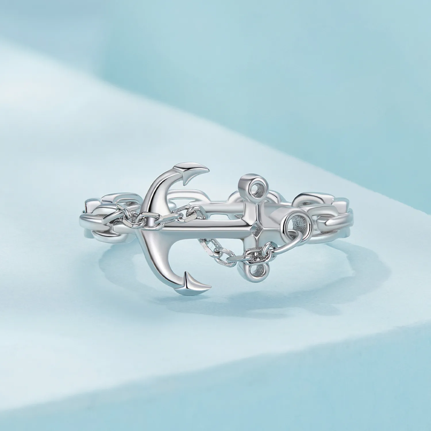 Pandora Style Anchor Ring - SCR949