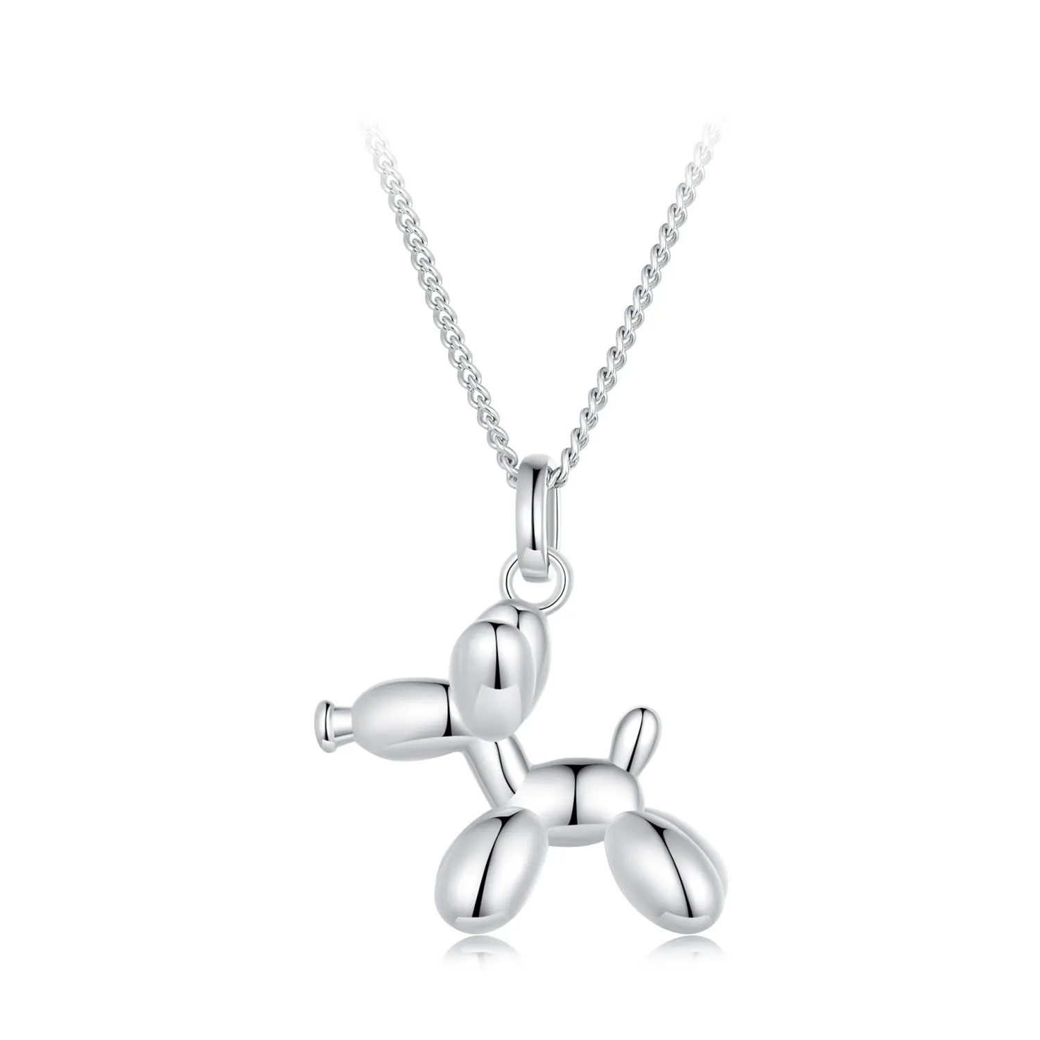 Pandora Style Balloon Dog Necklace - SCN506