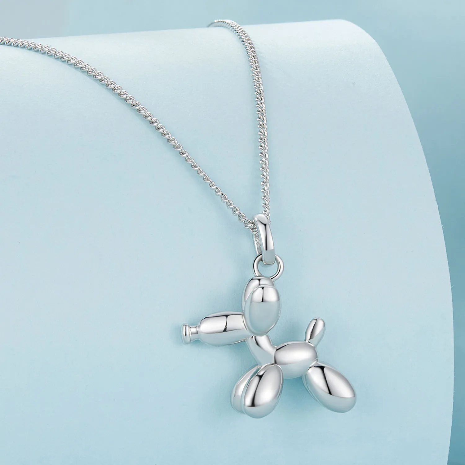 Pandora Style Balloon Dog Necklace - SCN506