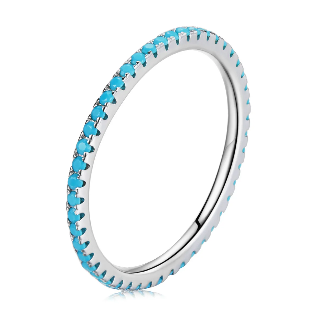 Pandora Style Blue Fashion Elf Ring - SCR066-BU