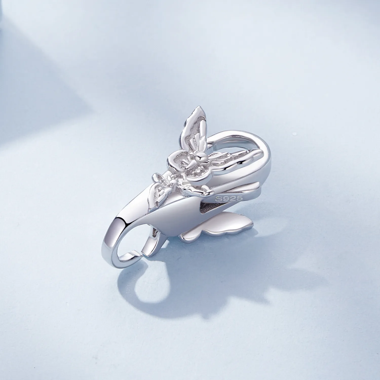 Pandora Style Butterfly double Lobster Clasp - BSP022